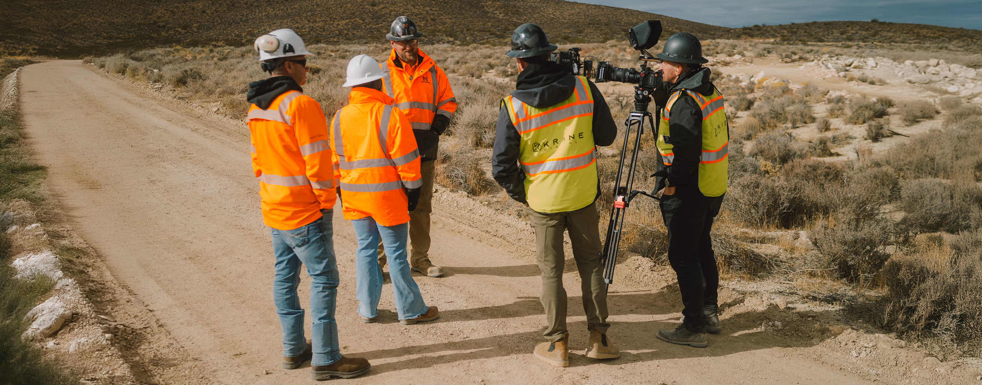 Construction project documentation — active field operations